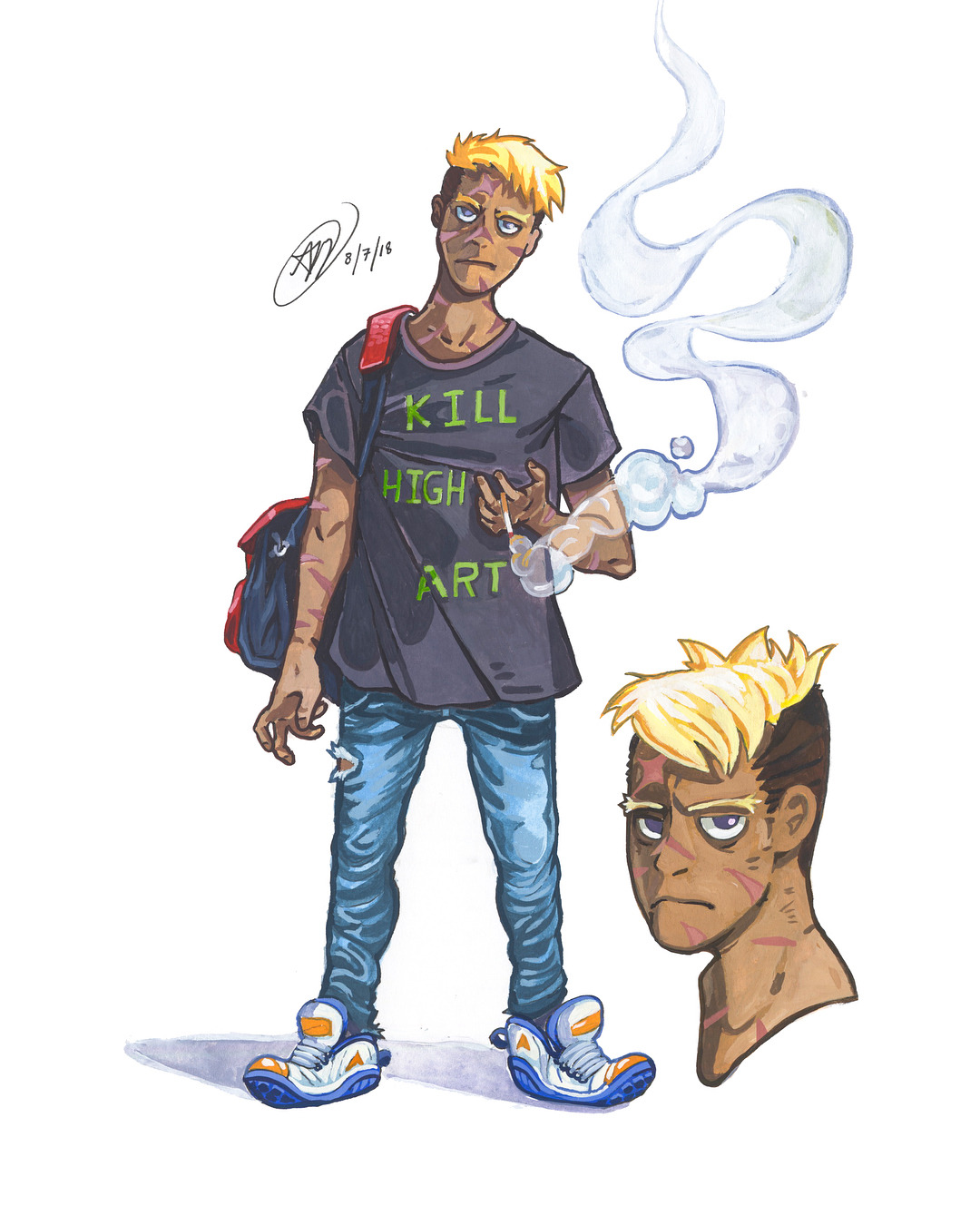 THE ART OF ANDREW PHILPOTT \u2014 New character design