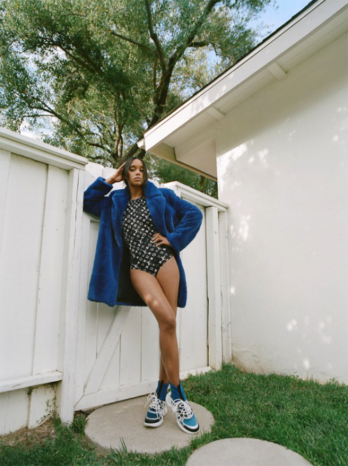 adamsdriver:Laura Harrier photographed by Matthew Sprout for...