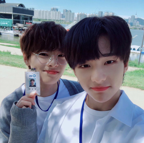 straykidsupdate:realstraykids: Gotta stay in contact with...