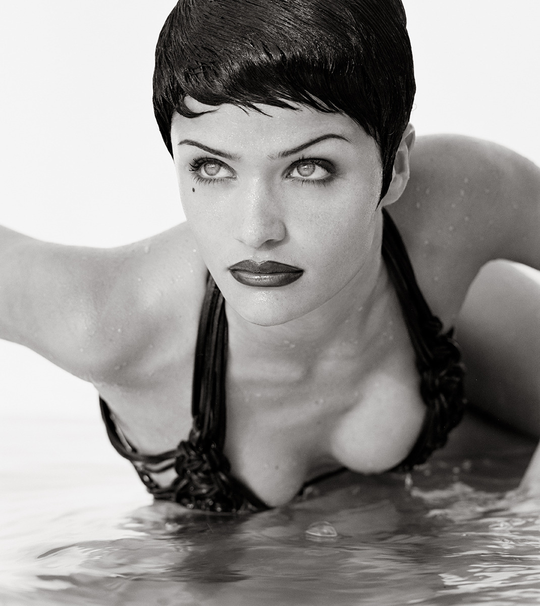 Oh Yeah Pop — Helena Christensen by Herb Ritts, Los Angeles 1992