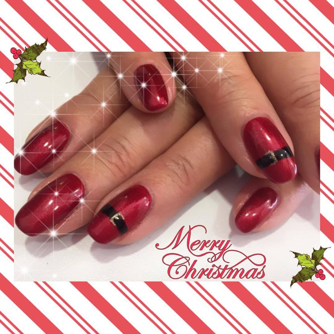 Accessnails J 10 Avant Noël Pose En Gel Uv Rouge