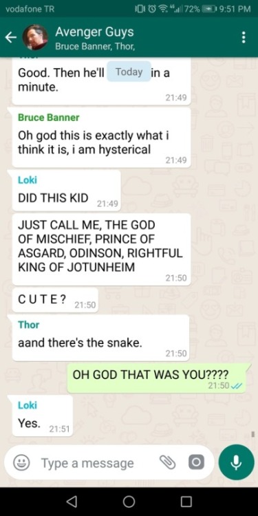 avengersgroupchat:requested: peter finds a cute snake