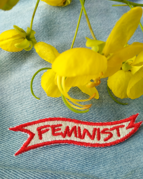 etsy feminist feminism women embroidered patch fashion cute
