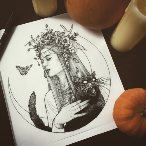 halloween art on Tumblr