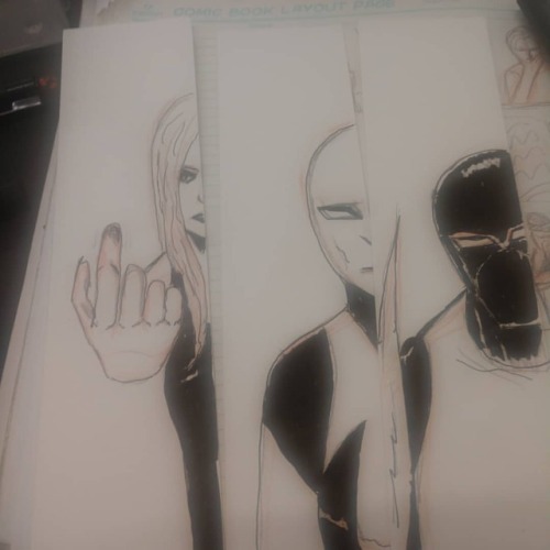 thebrigade orderofthedragon nosferatu crescendo daze drawing bookmark bookmarks comicbookart comicbook comic comics