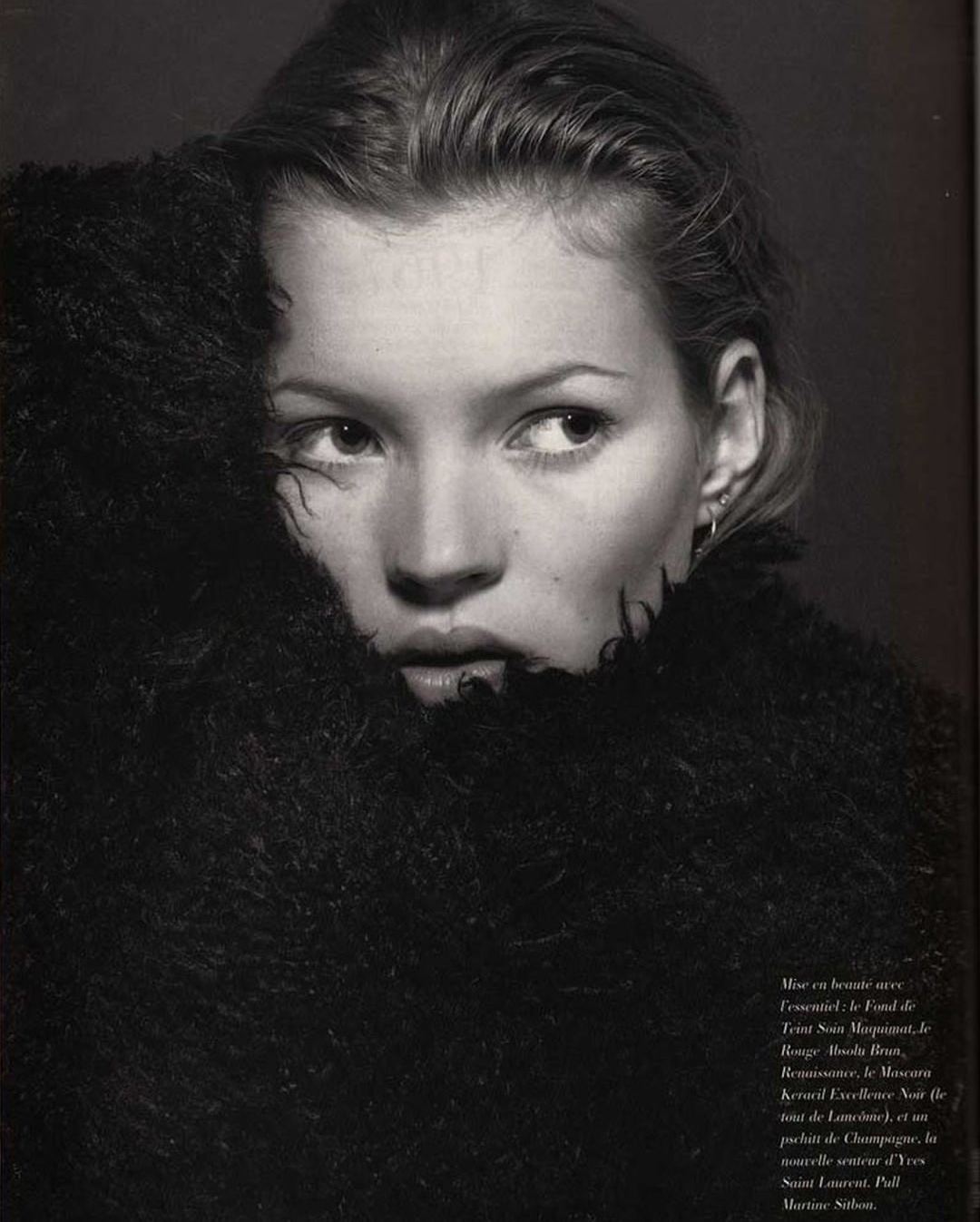 spooky action at a distance - Kate Moss by Marc Hispard, 1993