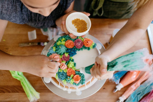 sweetoothgirl:ORANGE BLOSSOM ALMOND CAKETrabalho de...