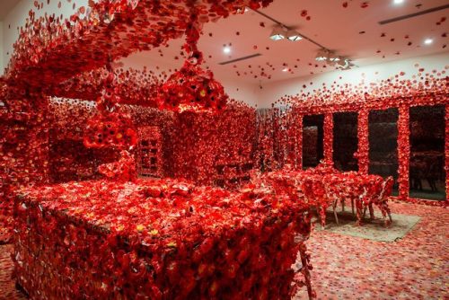 flowartstation:Yayoi Kusama’s Flower ObsessionI saw the...