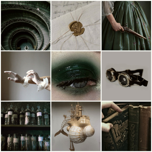 masterofpretending:Slytherin / SteampunkAesthetic for...