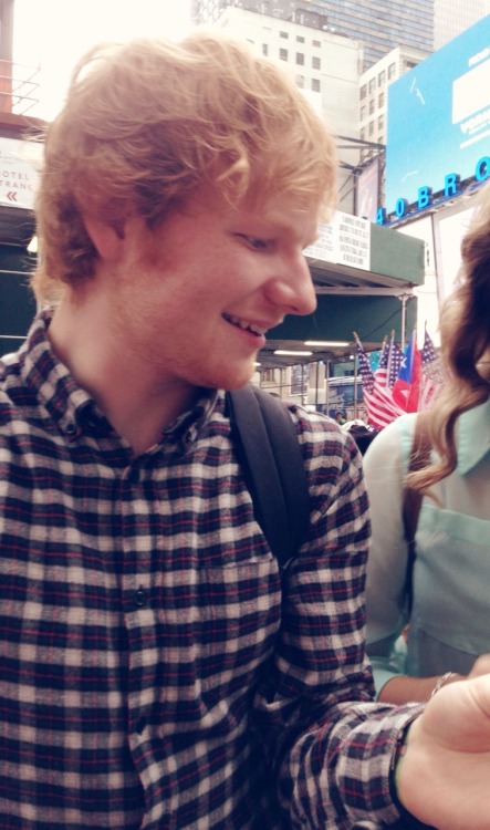 sheerannati0n:Picture I took of Ed when I met him 5 days ago!...