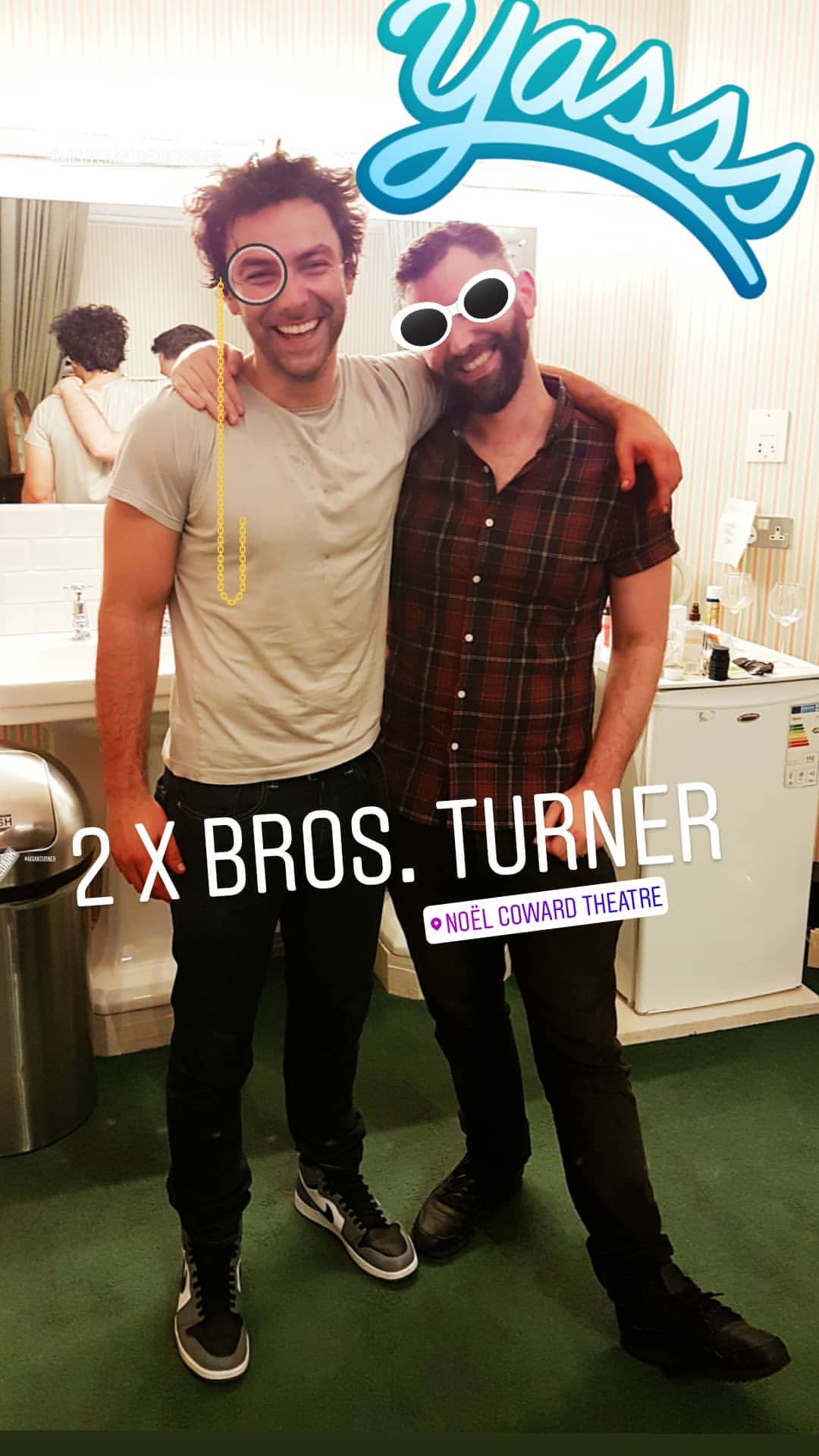 Aidan Turner Fan Blog by AvA Candide — Awww, Aidan and his brother Colin