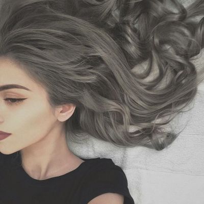 Grey Hair Color Tumblr