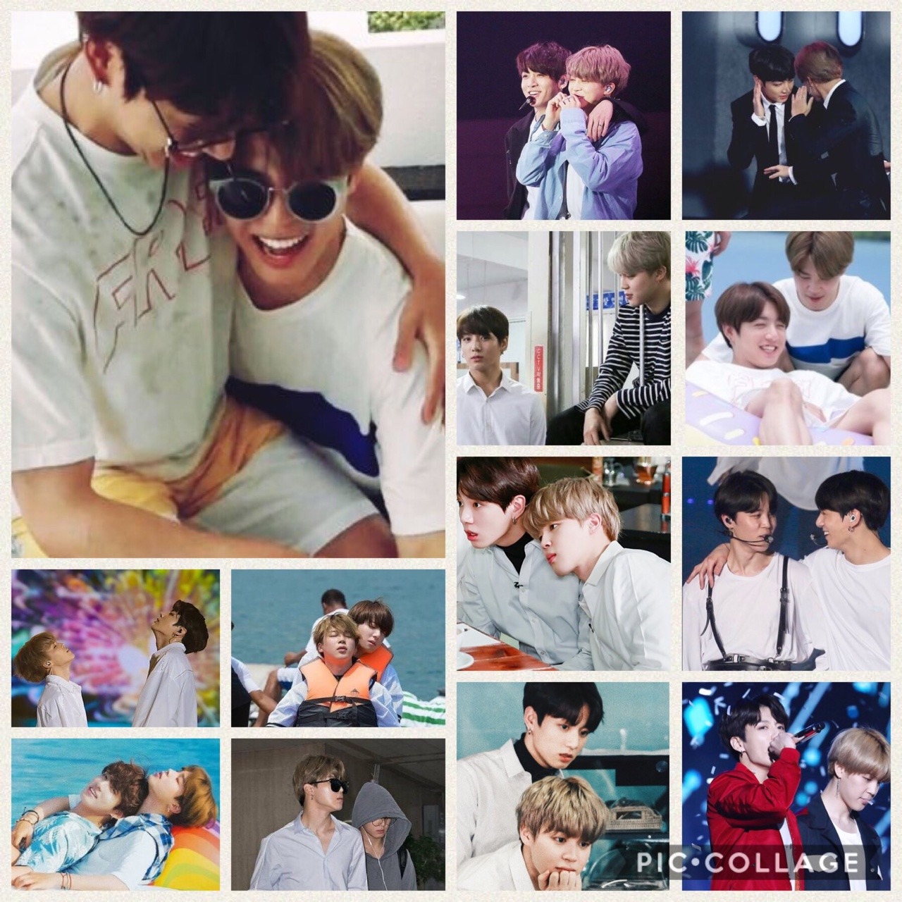 Resultado de imagen para JIKOOK COLLAGE