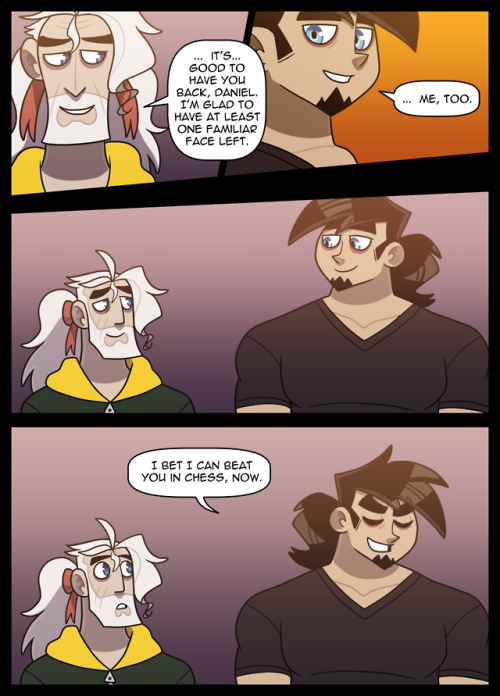 doppelgangercomic:pg. 155rivals until the end huh dan