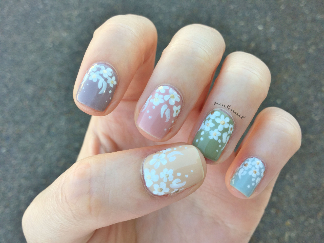 Junk Nail Happy Easter Everyone Here Are The Pastel Floral