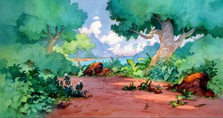 Studio Ghibli ☆ - Lilo and Stitch scenery