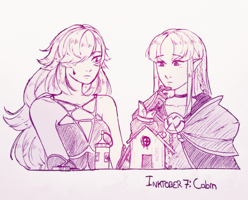 cottoncandyships:Self-Insert Inktober Day 7: Cabin“You’re no...