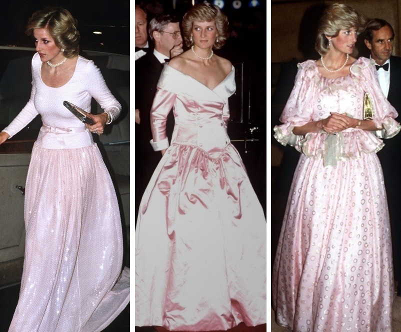 Royal Roaster - Princess Diana in her pale pink gowns