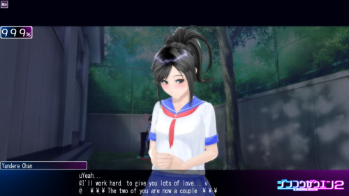 yandere roulette in the artificial academy game