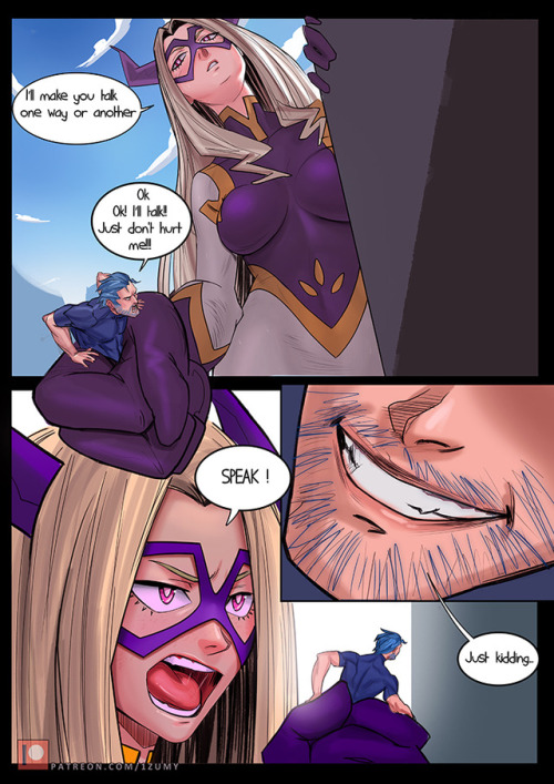 Page 07 of my Mt. Lady comic, I hope you like it! ^_^♥ I now...