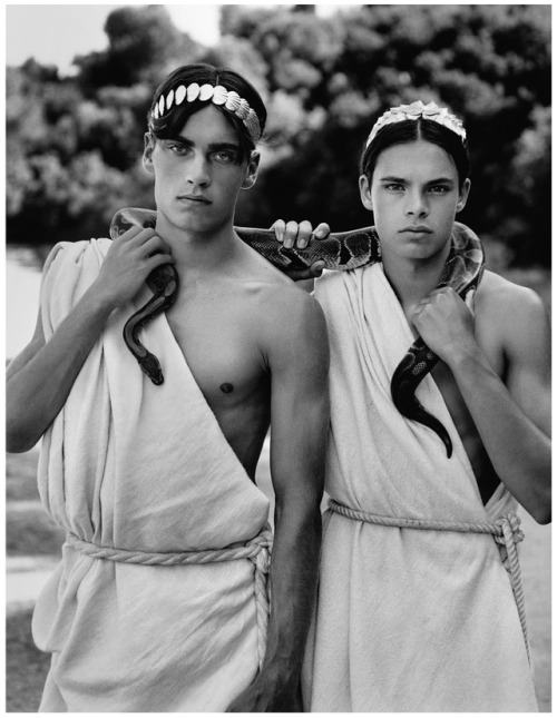 robertocustodioart:
â€œHenry Owen and Jack Wilson by Alasdair McLellan 2015
â€