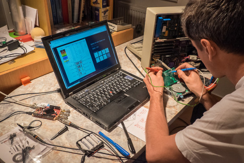 vintage computer repair ibm ps/2 P70 gas-plasma