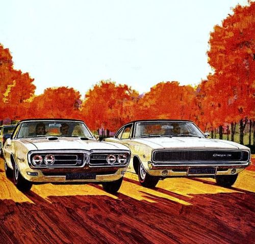 danismm:Pontiac Firebird 400 and Dodge Charger R/T, 1967