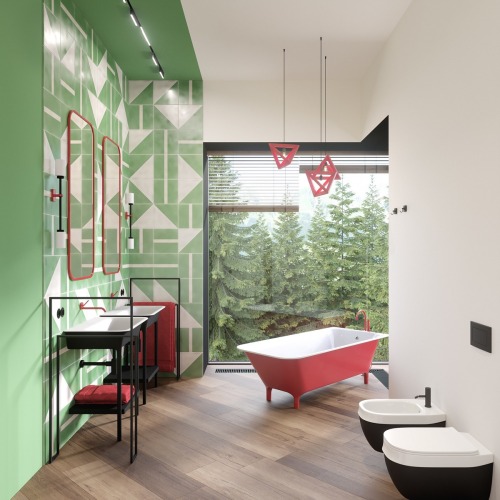 51 Red Bathrooms Design Ideas With Tips To Decorate And...