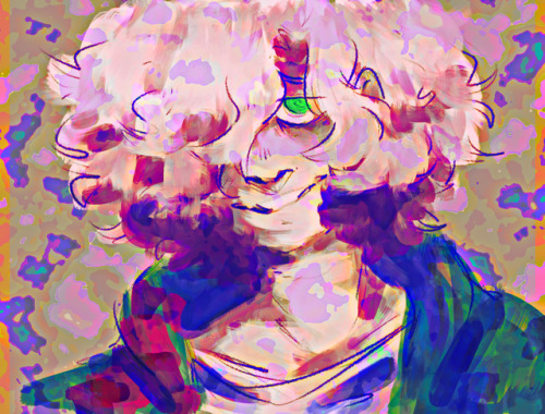 art tag eye strain komaeda nagito komaeda danganronpa sdr2
