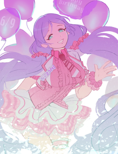 goldfishu:Happy Birthday Nozomi, best girl 6/9 pride