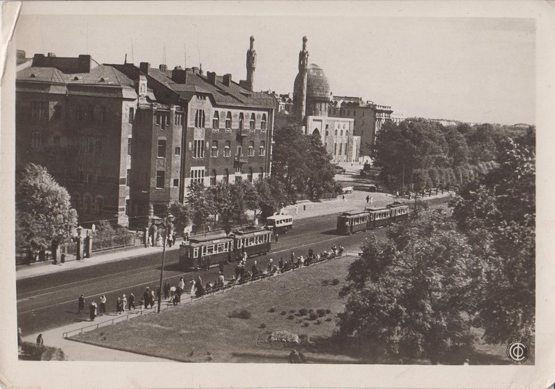 The Leningrad Mosque, postcard from the 1930s