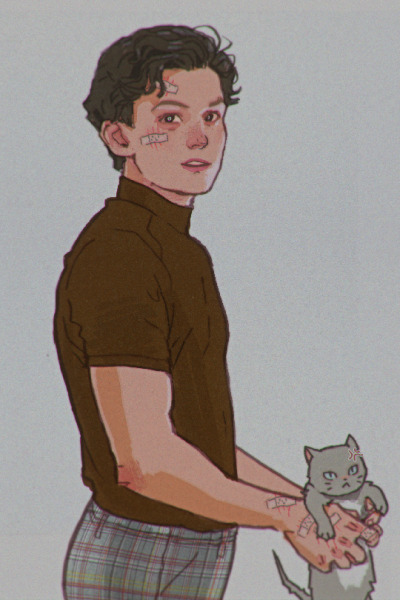 “ Mr Stark? This is Peter. Parker. I saved this kitten from a tree today, but I just couldn’t find the owner and Aunt May said...