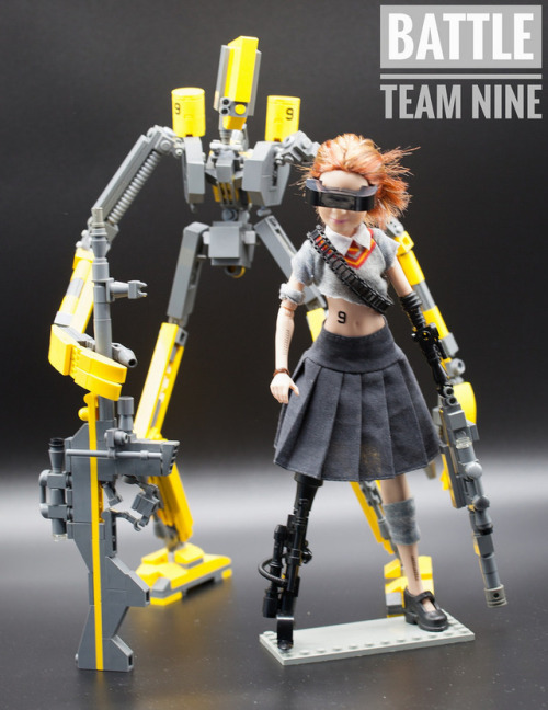 legoloft:sniper bot and his spotter girl...