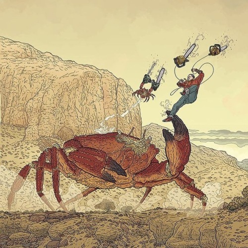 24 darkhorsepresents geofdarrow crab crabs chainsaw