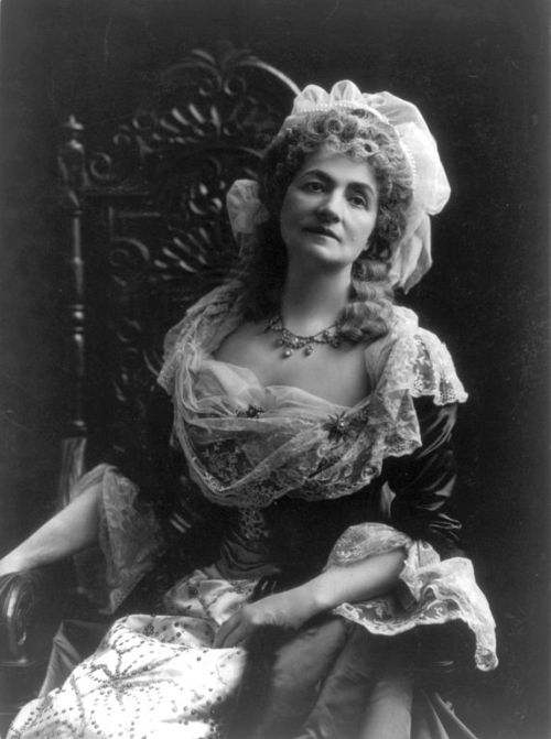 Helena Modjeska as Marie Antoinette, 1899.