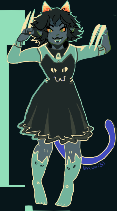 how about my baby nepeta in a cute dress whilst still looking ...