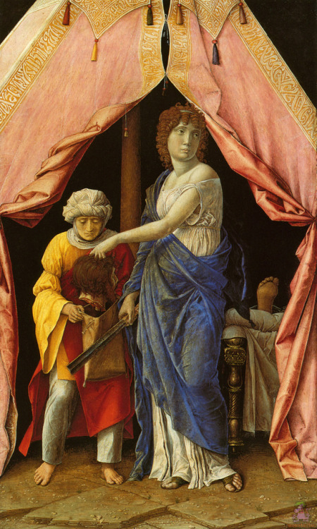 Judith, 1475, Andrea MantegnaMedium: oil