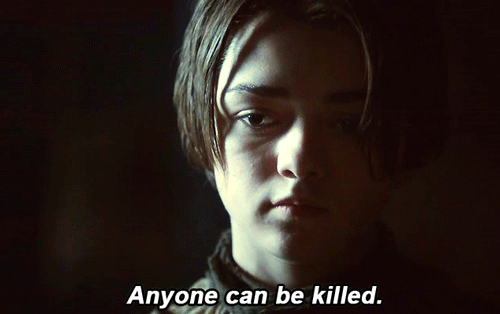 Arya Stark is going to pull some crazy shit next season, I can feel it.
