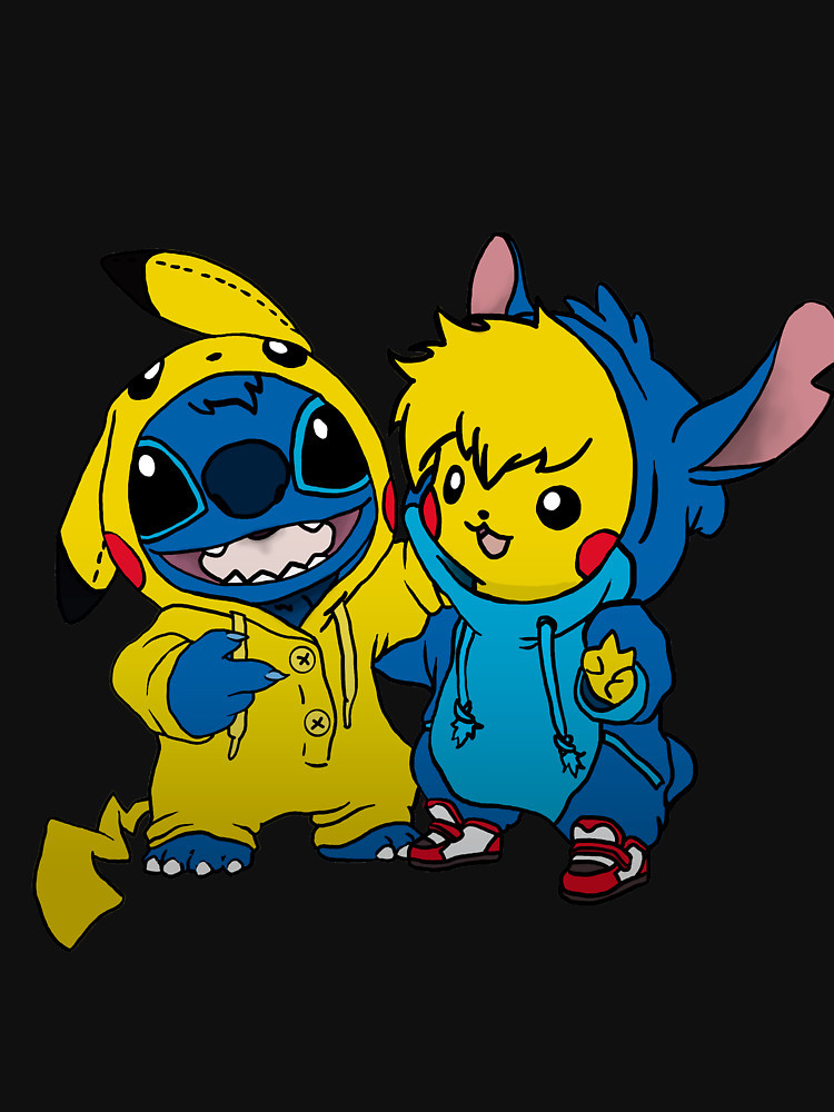 Pikachu As Stitch