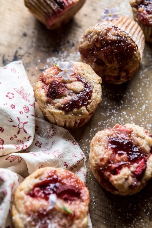 keroiam:Recipe:  Honey Strawberry Muffins