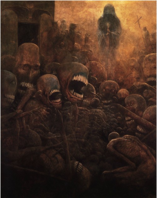 punk-arts:The Terrifying Works of Zdzisław Beksiński