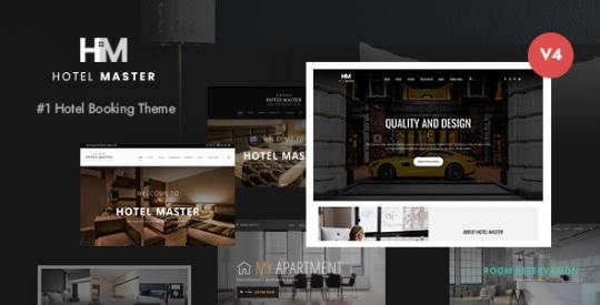 Hotel Master v4.0.2 – Hotel Booking WordPress Theme Nulled
