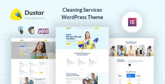 Dustar v1.0.1 – Cleaning Services WordPress Theme Nulled