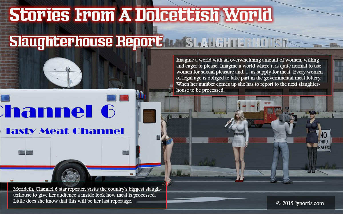 Slaughterhouse Report 1 Http//lynortiscom/3d Sla Happy Cannibal 