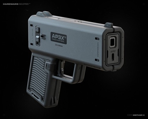 AP3X pistol by Ivan Santic