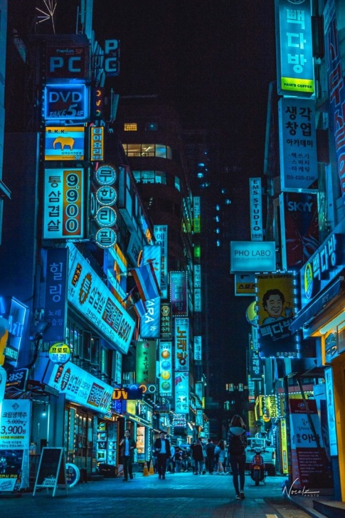 seoul at night | Tumblr