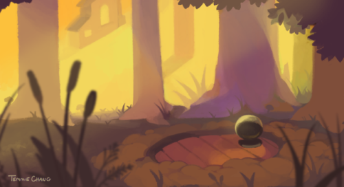 some of my favorite backgrounds i did for my animation!! which...