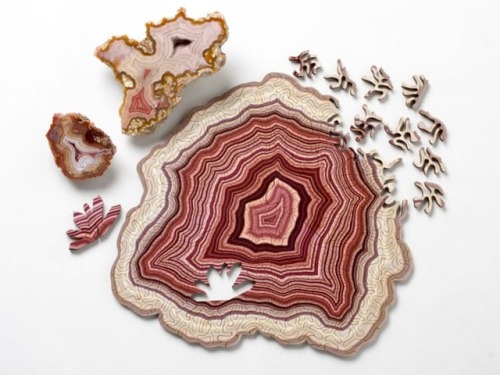 mymodernmet:Every One of These Geode-Inspired Jigsaw Puzzles...