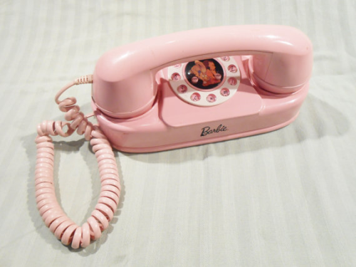 vintage barbie phone