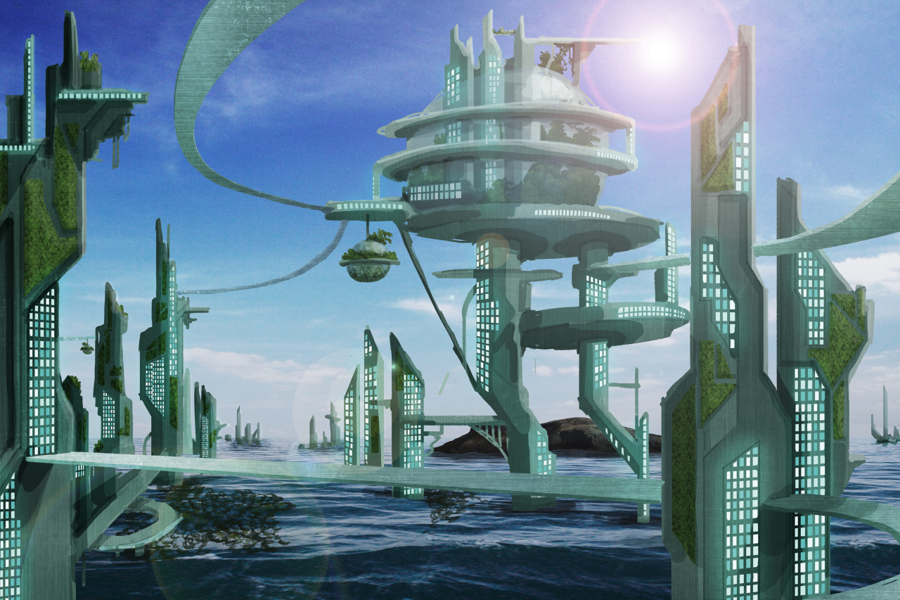 Инопланетный город